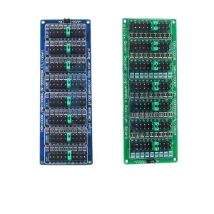7 Seven Decade 0.1R-9999999R Programmable Adjustable Resistor Slide Board Step Accuracy 1R 1% 1/2 W Module 200V New 2025 for Arrival High Reliable Electronic Component, Stable Performance