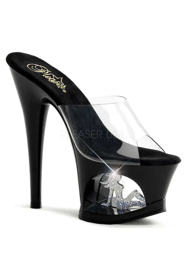 7" Heel, 2 3/4" Cut-Out PF Slide