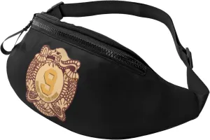 9th Infantry Regiment - Manchu Waist Bag Men's and Women's Adjustable Travel Chest Pack Outdoor Running Waist Bag