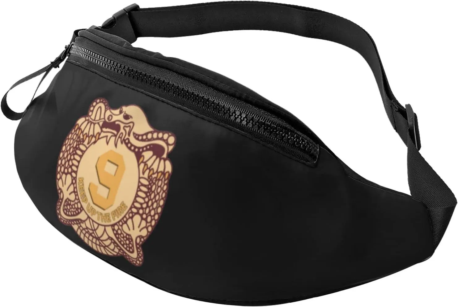9th Infantry Regiment - Manchu Waist Bag Men's and Women's Adjustable Travel Chest Pack Outdoor Running Waist Bag