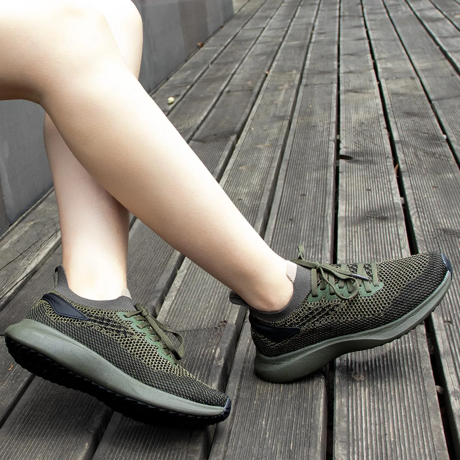 Abboos Running Shoes Womens Non Slip Gym Workout Shoes Lightweight Breathable Tennis Shoes Mesh Walking Sneakers