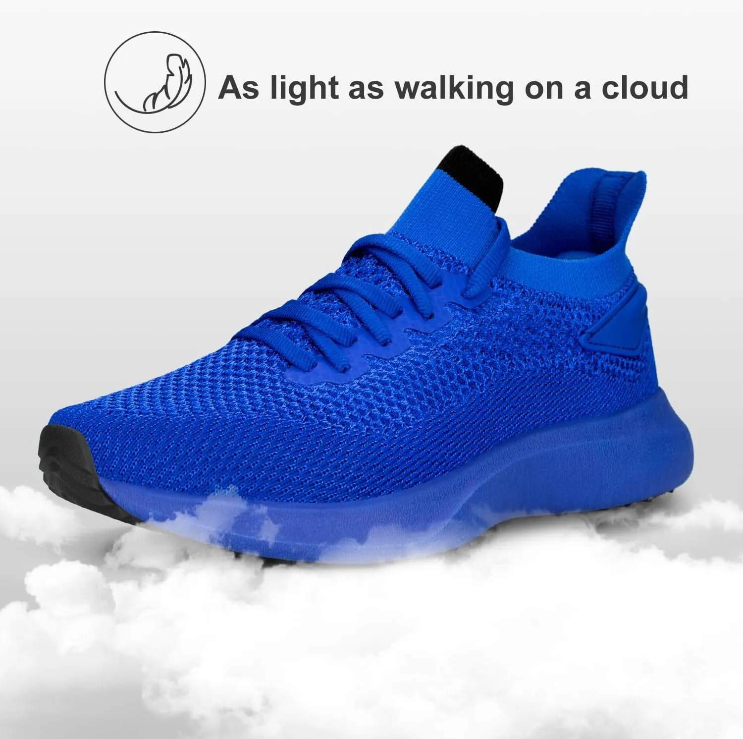Abboos Women's Non Slip Gym Workout Shoes, Lightweight Breathable Tennis Shoes, Mesh Walking Sneakers