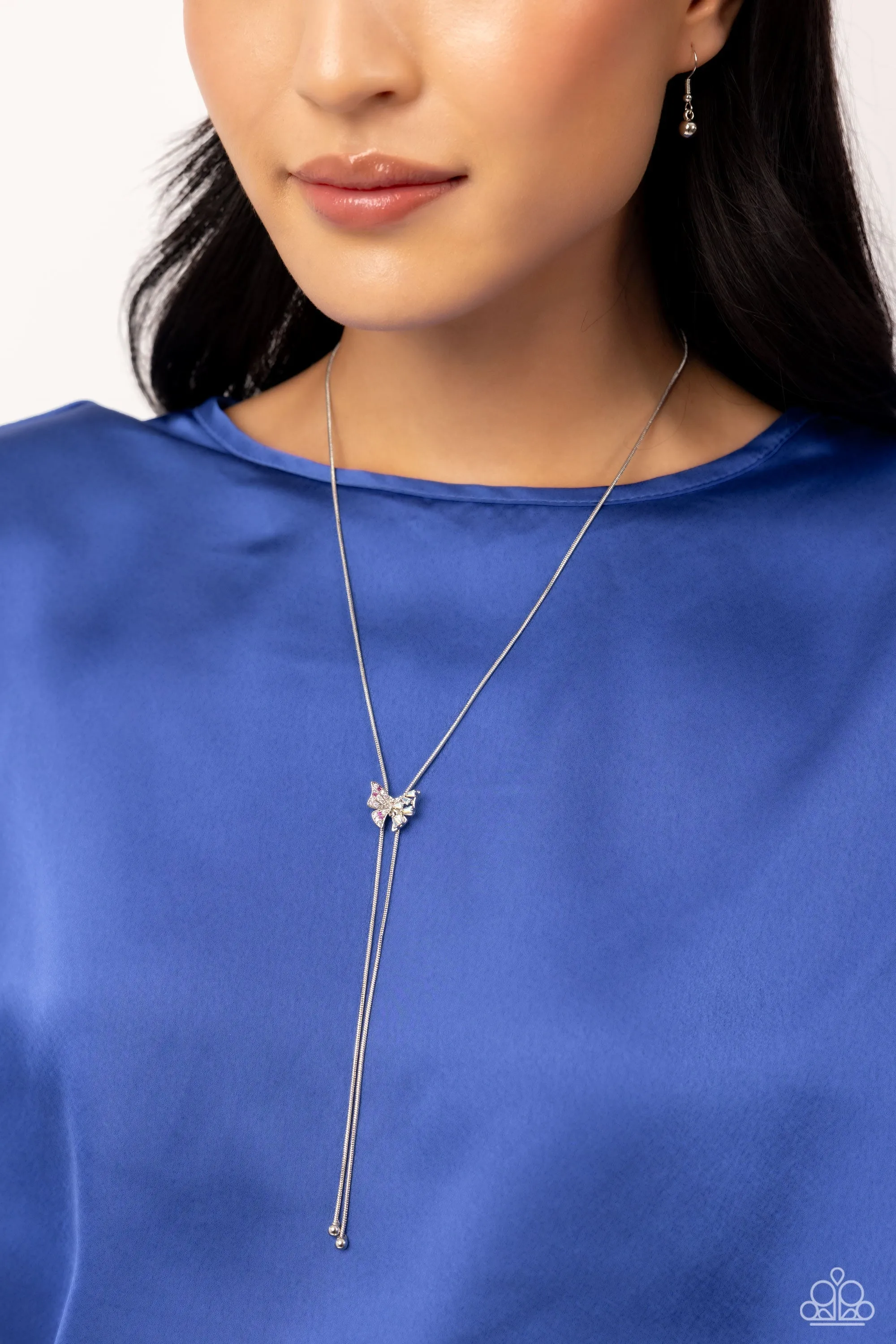 Adjustable Alliance - Pink Necklace & Mystery Piece