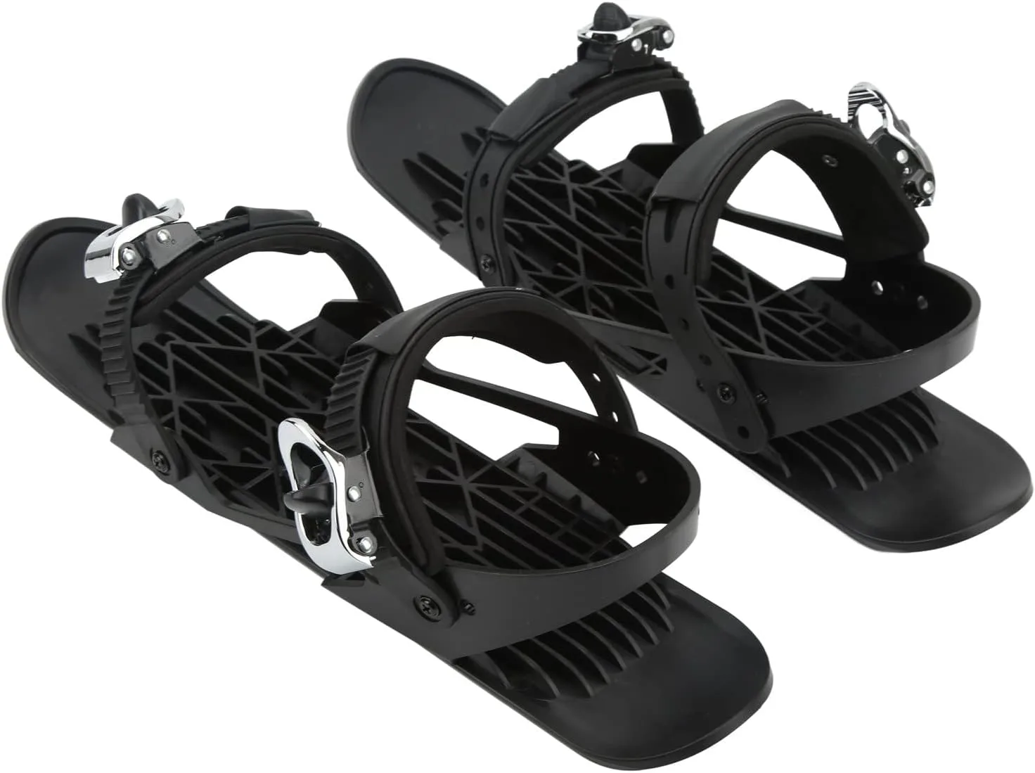 Adjustable Mini Snow Ski Shoes for Forest Trails, Unique Skiing Experience Ski Boots for Winter Sports Lovers
