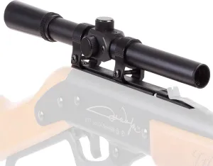 Air Venturi 4x15 Air Rifle Scope and Lasso Mount, BB Gun Scope Attachment