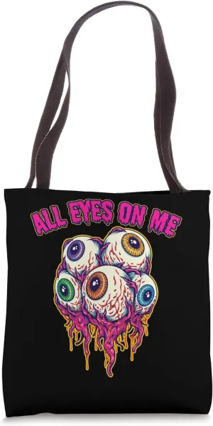 All Eyes On Me Horror Tote Bag