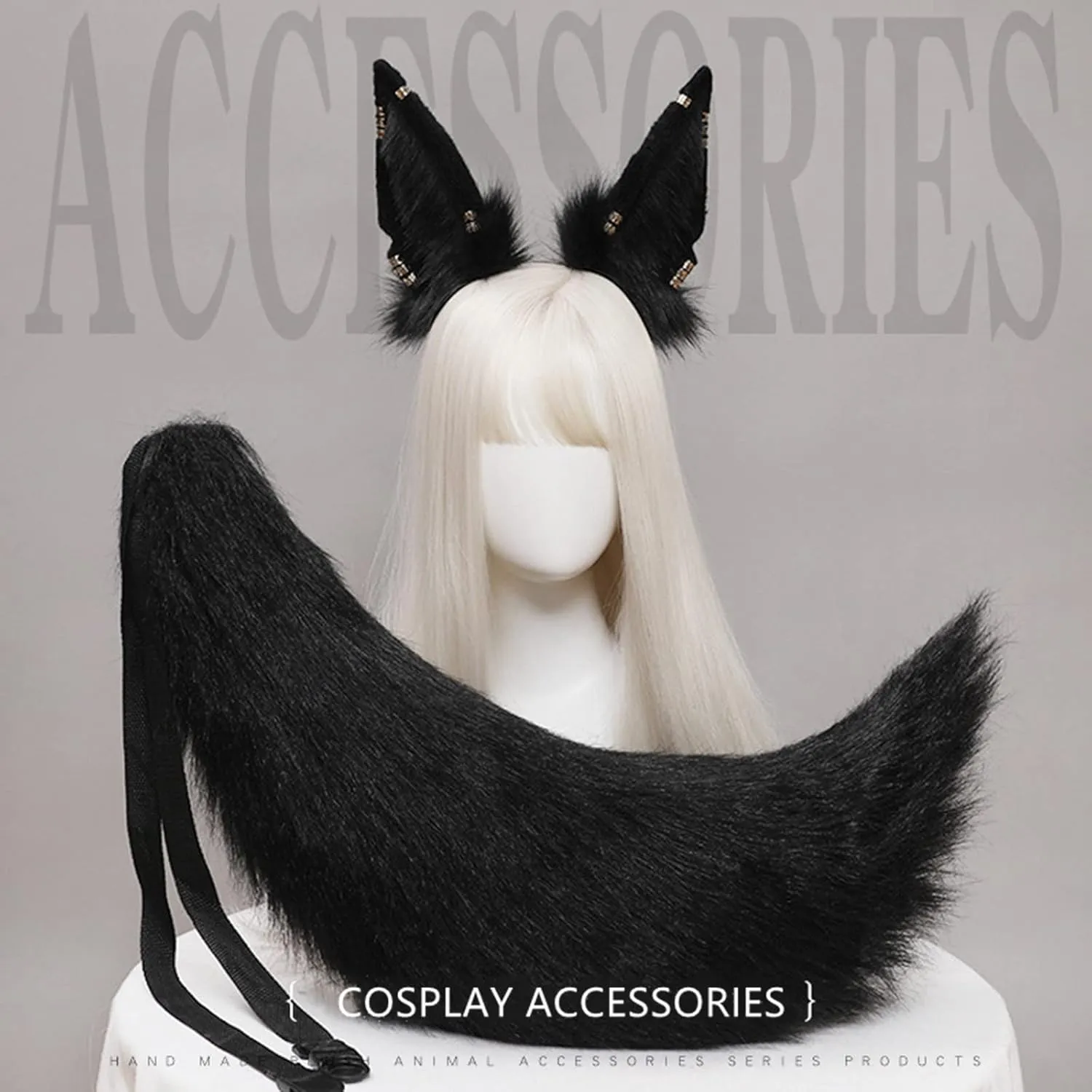 Animal Fox Cat Dog Ears Headband Halloween Cosplay Hairband