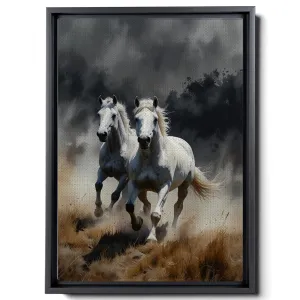 Animal Pictures Wall Art, Desert Running Horses Painting Picture Print on Canvas, Modern Wall Decor, Wildlife Wall Art, Animal Wall Decor, Horses Art Print, Canvas Wall Art, Wall