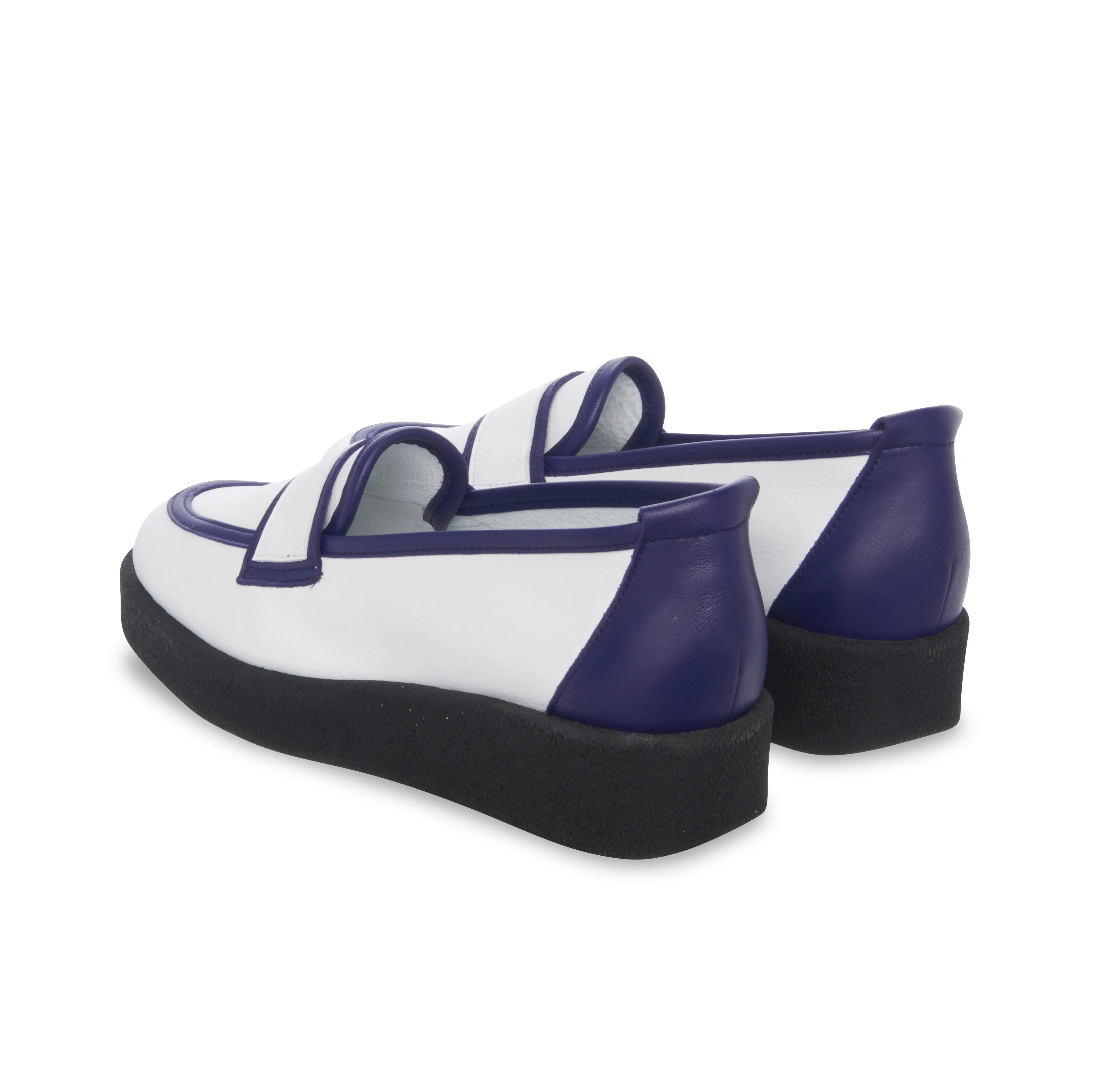 ARCHE / COMAEL - WHITE BLUE TRIM