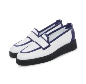 ARCHE / COMAEL - WHITE BLUE TRIM