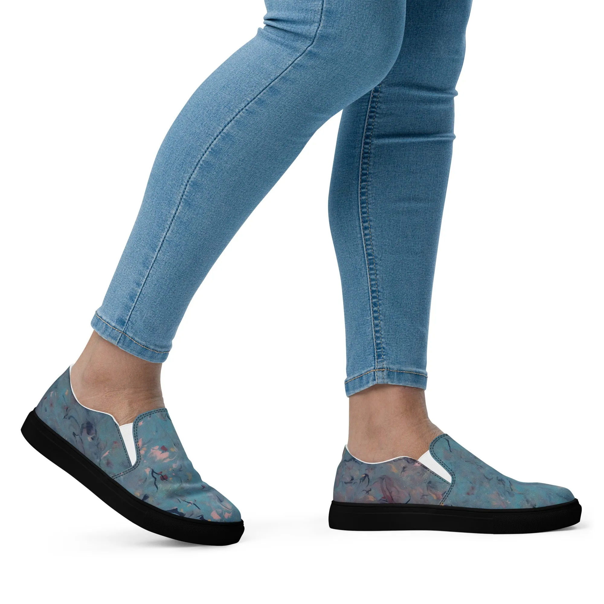 Aurora Flow Slip-On Canvas Shoes | Women's