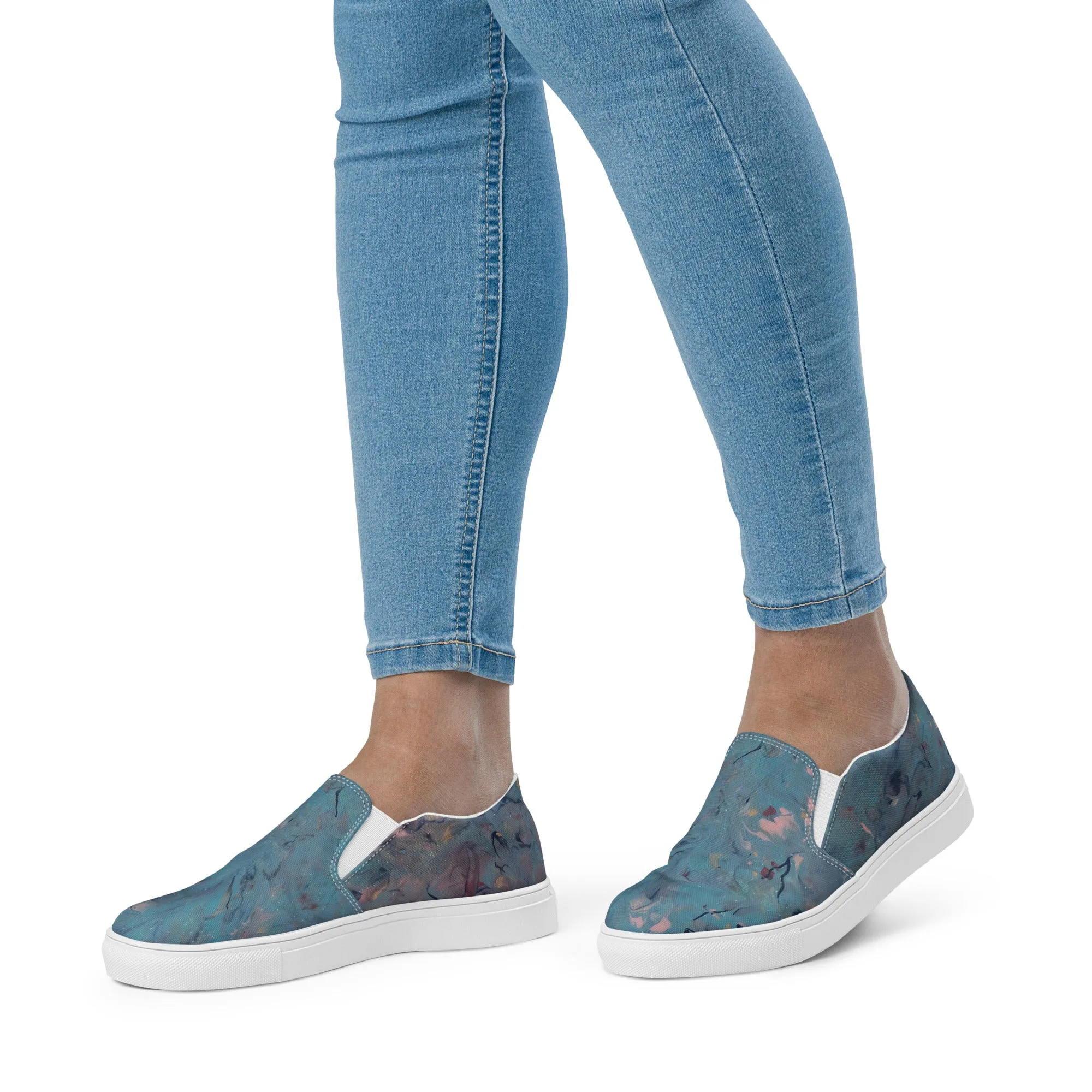 Aurora Flow Slip-On Canvas Shoes | Women's