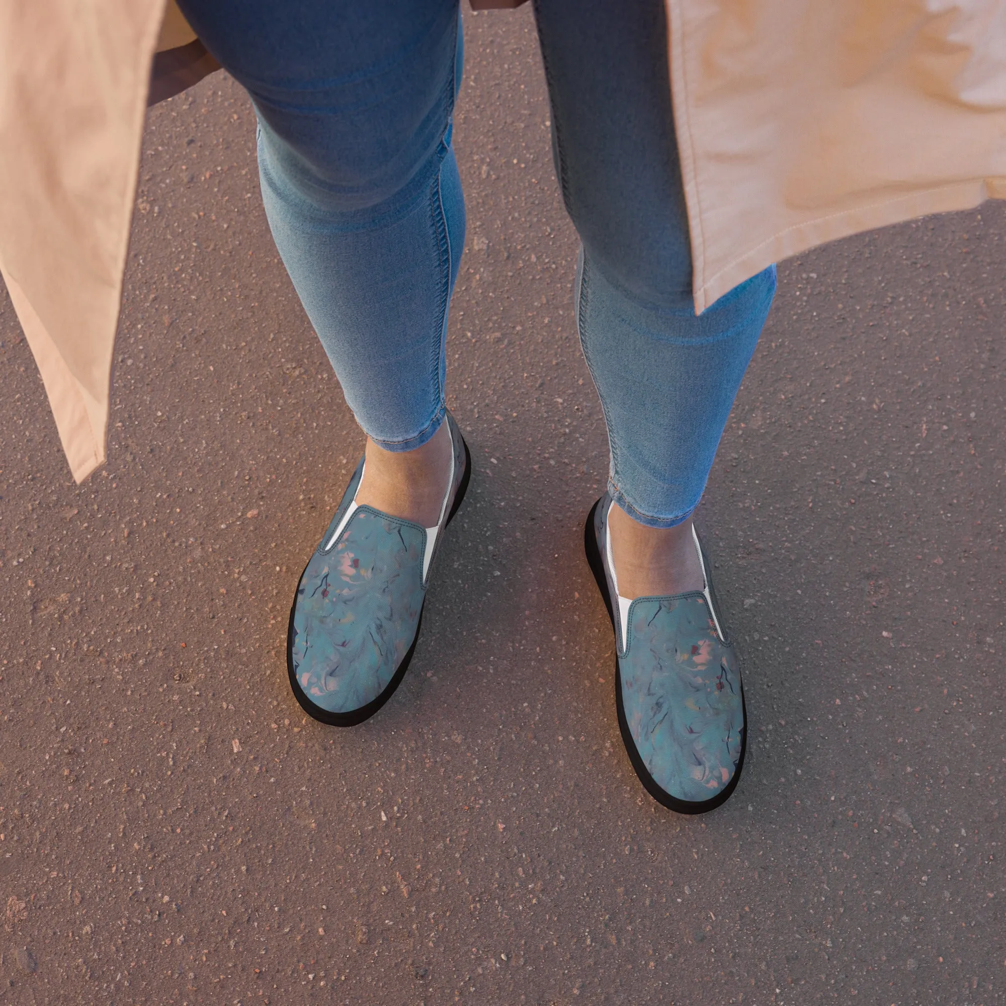 Aurora Flow Slip-On Canvas Shoes | Women's