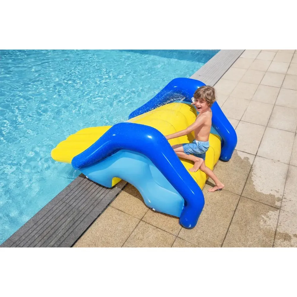 Bestway Giant Pool Water Slide 2.47m x 1.24m x1 .00m (89x49x39)