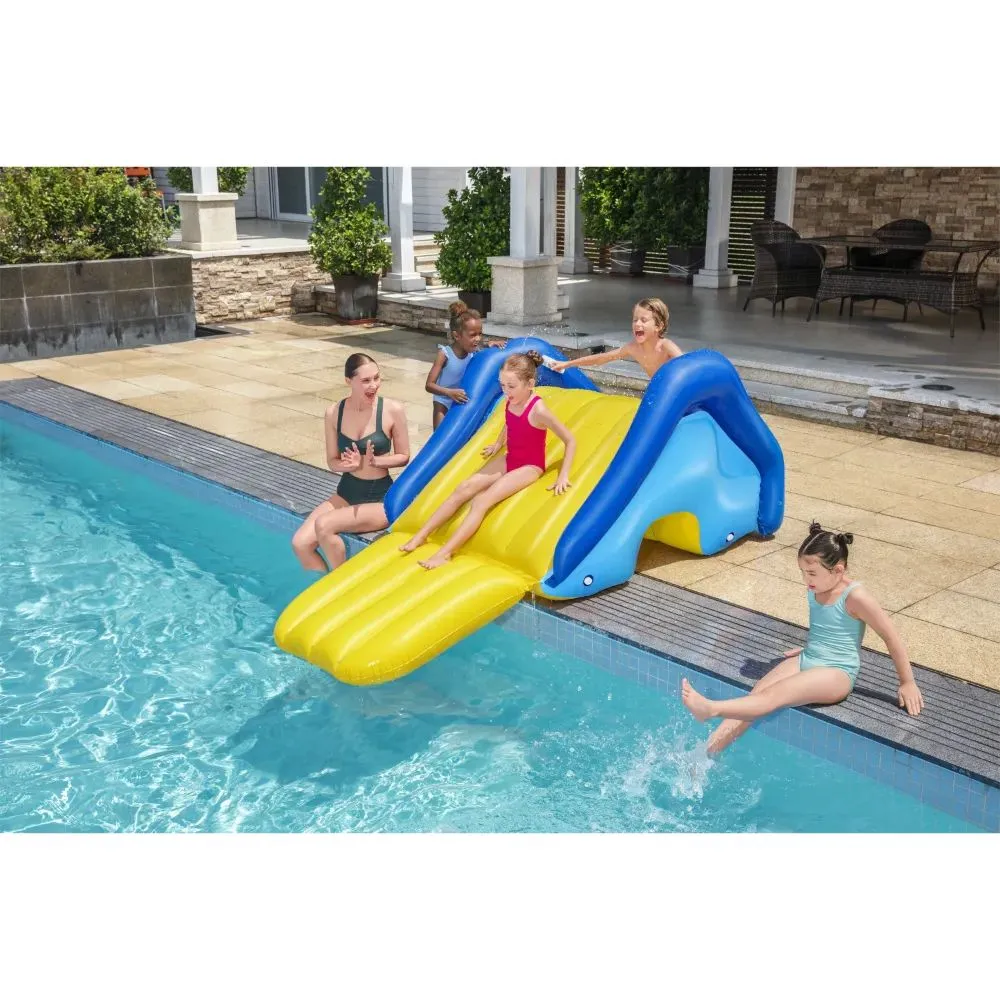 Bestway Giant Pool Water Slide 2.47m x 1.24m x1 .00m (89x49x39)
