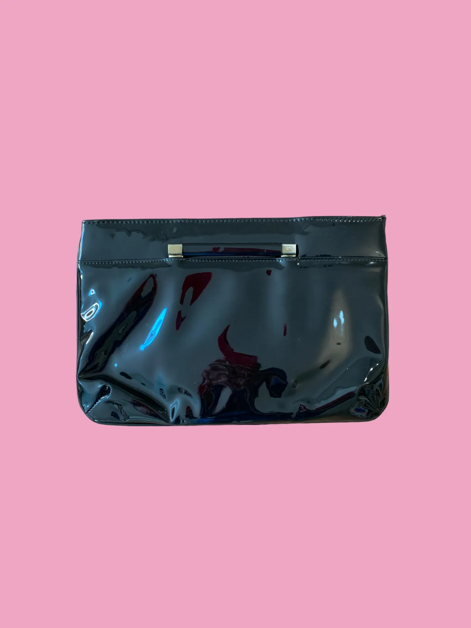 Black Adjustable Clutch