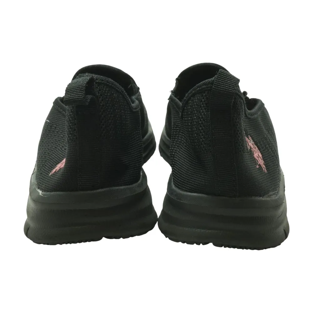 Black Slip On Athletic Shoes