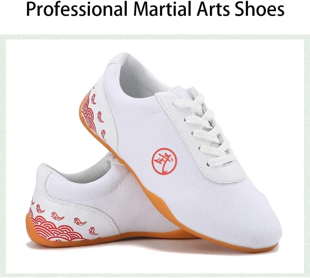 Boxing Karate Kung Fu Tai Chi Shoes,Slip-on Style, Casual,Suitable for Indoor/Outdoor use,