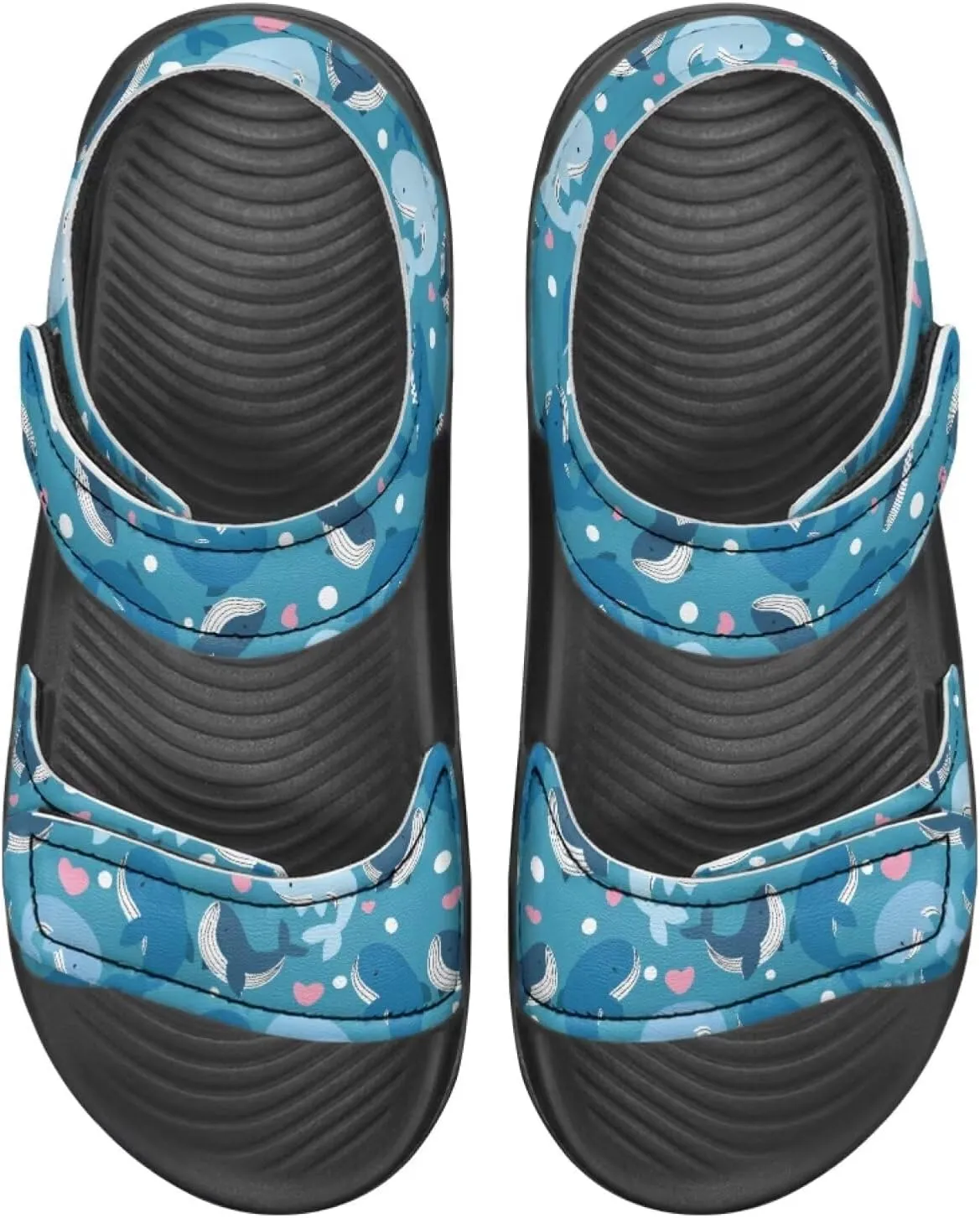 Boys Sandals for Kids Girls Summer Shoes Fashion Slide Sandals with Adjustable Strap Comfort Kids Beach Footwear