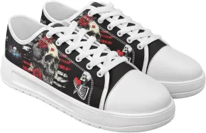 Canvas Shoes for Women Classic Mesh Breathable Lightweight Non-Slip Sneakers Slip On Tennis Walking Shoes US 5.5-13.5