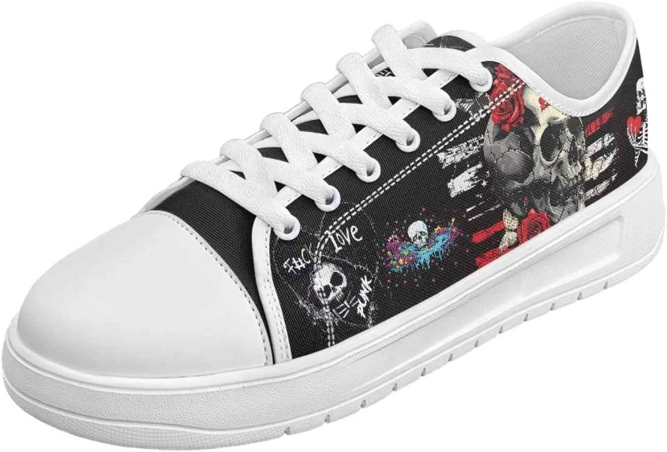 Canvas Shoes for Women Classic Mesh Breathable Lightweight Non-Slip Sneakers Slip On Tennis Walking Shoes US 5.5-13.5