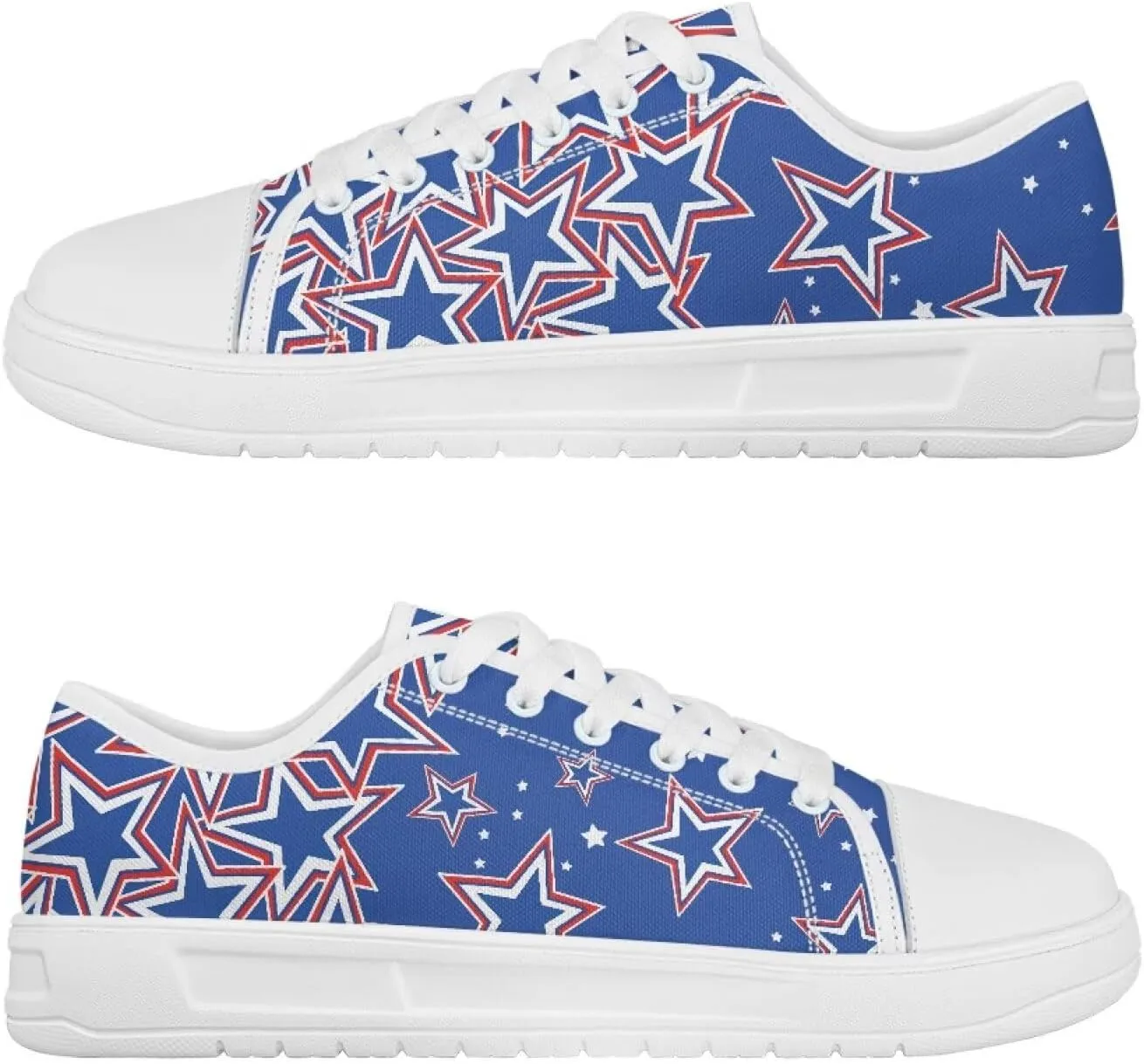 Canvas Shoes for Women Classic Mesh Breathable Lightweight Non-Slip Sneakers Slip On Tennis Walking Shoes US 5.5-13.5