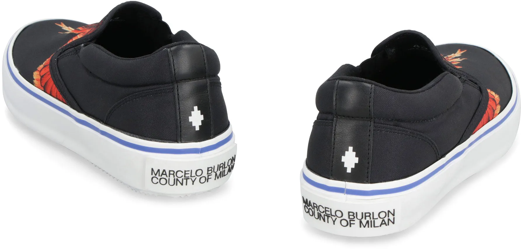Canvas slip-on sneakers