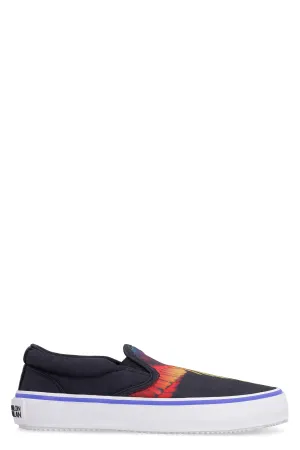 Canvas slip-on sneakers