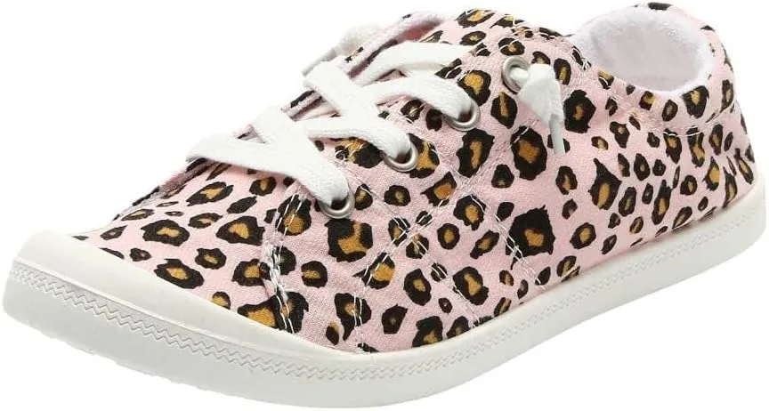 Casual Canvas Shoes Sneakers for Women, Lace up Canvas Sneakers,Lace Up Fashion Comfortable Walking Shoes,Slip On Non Slip Shoes Lace Up Canvas Low Top Shoes