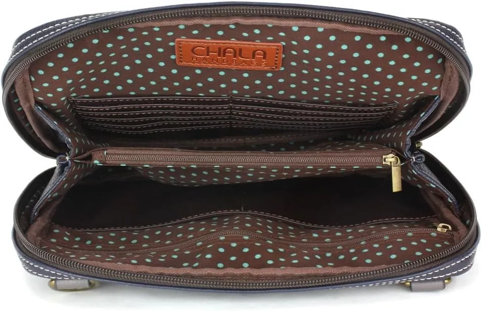 CHALA Companion Organizer Crossbody with Adjustable Strap and Built-In Wallet
