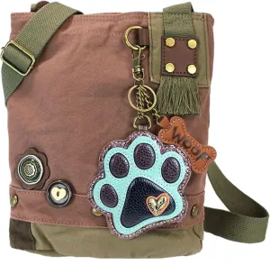 Chala Paw Print Patch Crossbody Handbag