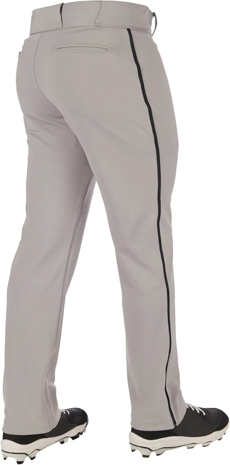 CHAMPRO Men's Triple Crown 2.0 Open Bottom Baseball Pants with Braid