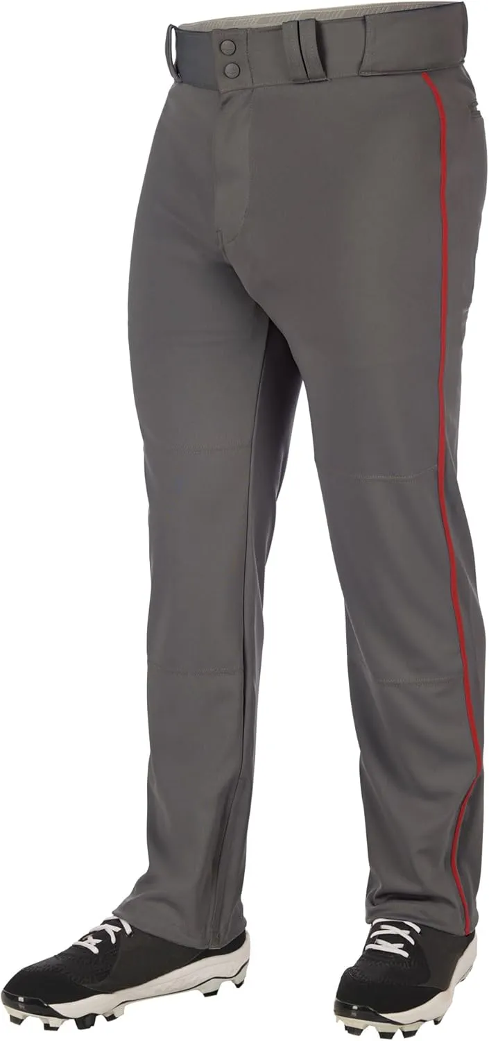 CHAMPRO Men's Triple Crown 2.0 Open Bottom Baseball Pants with Braid
