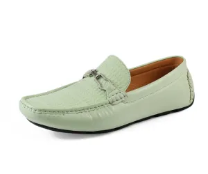 Charles Mint Green Driving Loafers