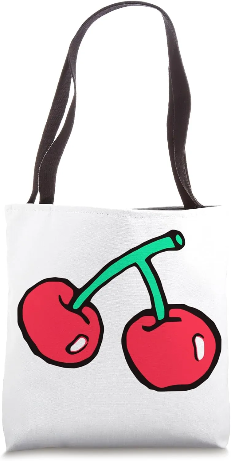 Cherries on a Stem Tote Bag