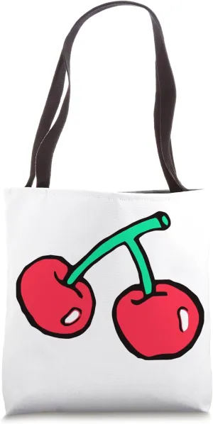Cherries on a Stem Tote Bag