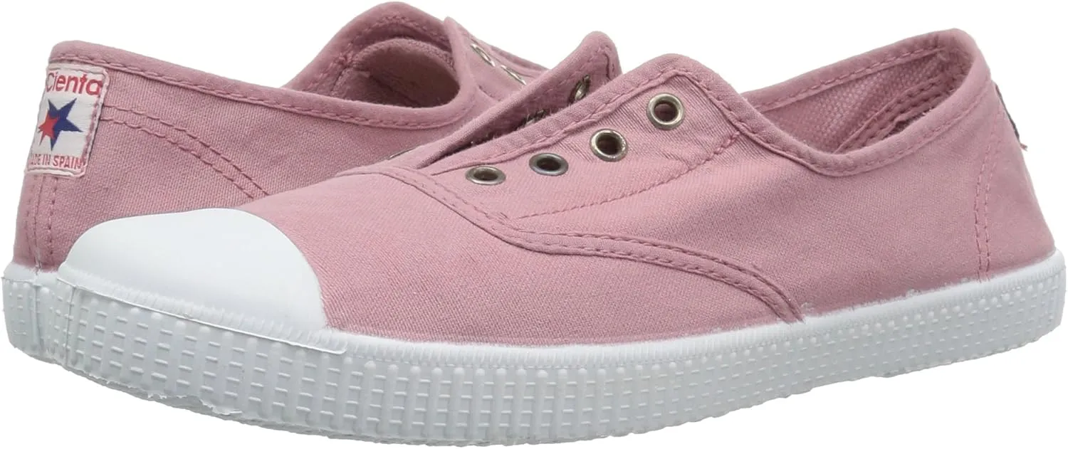 Cienta Kids Canvas Slip On Sneakers For Girls and Boys (Toddler/Little Kid/Big Kid)