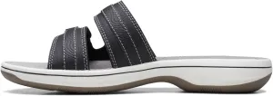 Clarks - Womens Breeze Piper H Shoes, Color Black, Size: 7 M US