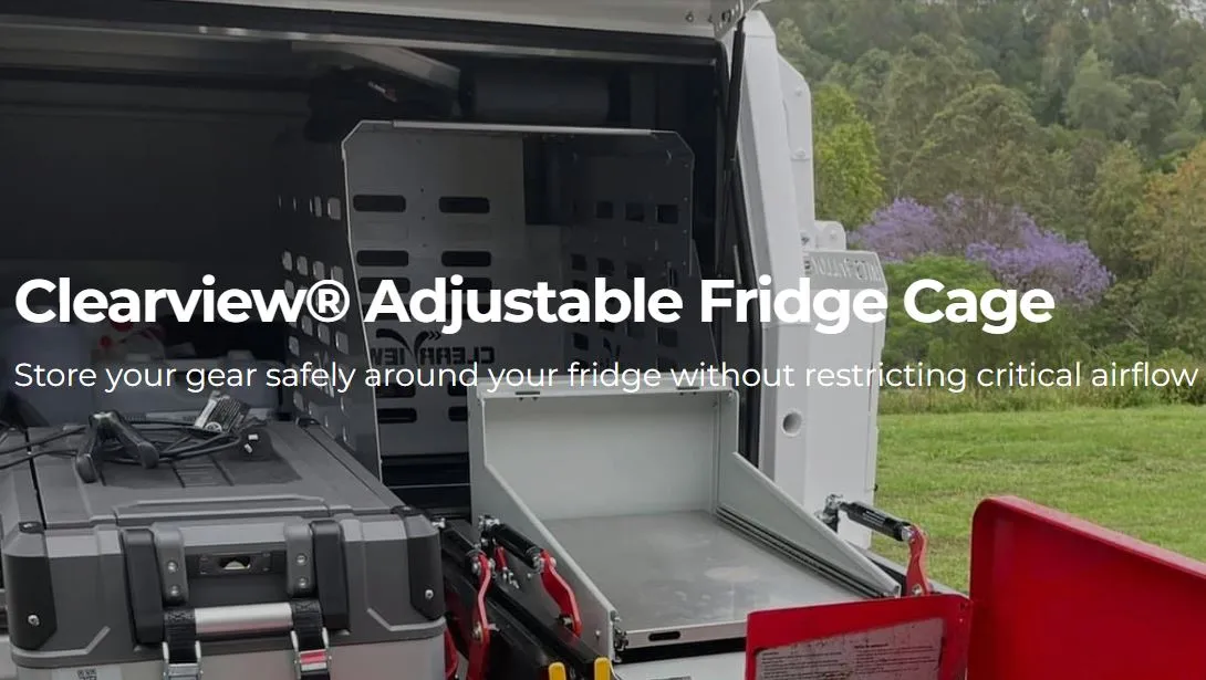CLEARVIEW® Fridge Cage