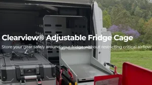 CLEARVIEW® Fridge Cage