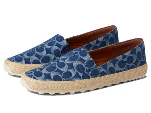 COACH Signature Espadrille Denim 9.5 D (M)