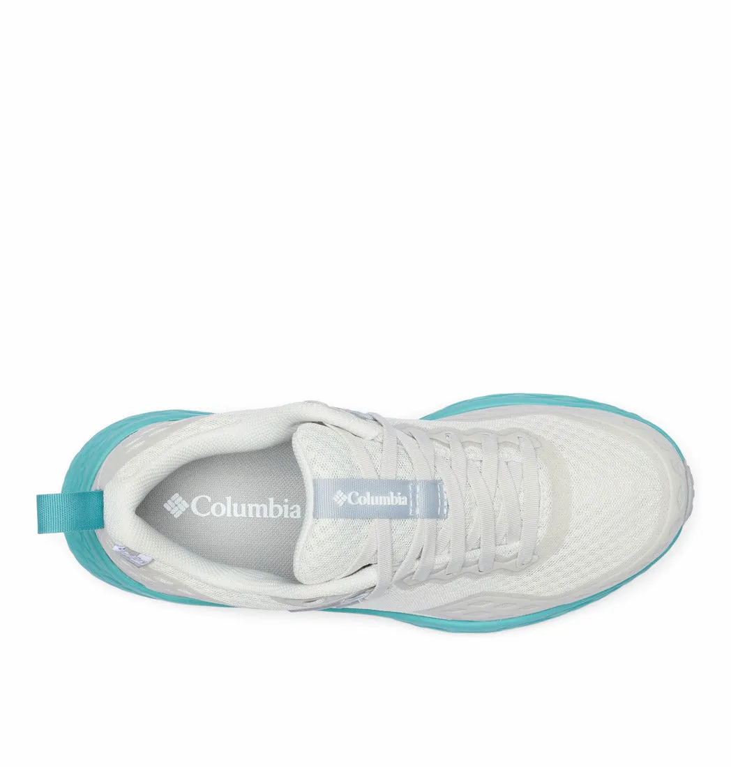 COLUMBIA - KONOS TRS OUTDRY-LACED WATERPROOF WALKING SHOE - GREY/GREEN
