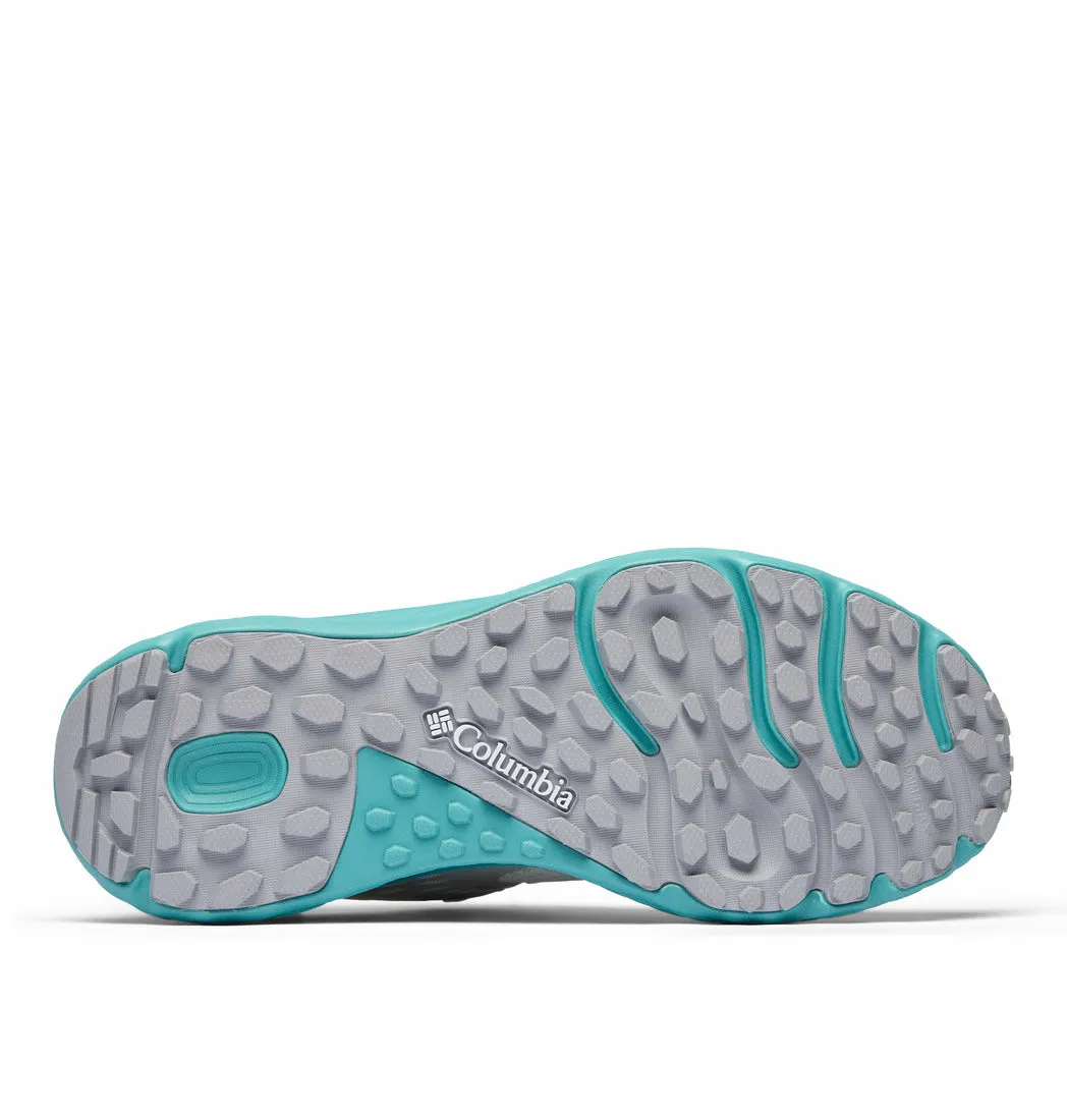 COLUMBIA - KONOS TRS OUTDRY-LACED WATERPROOF WALKING SHOE - GREY/GREEN