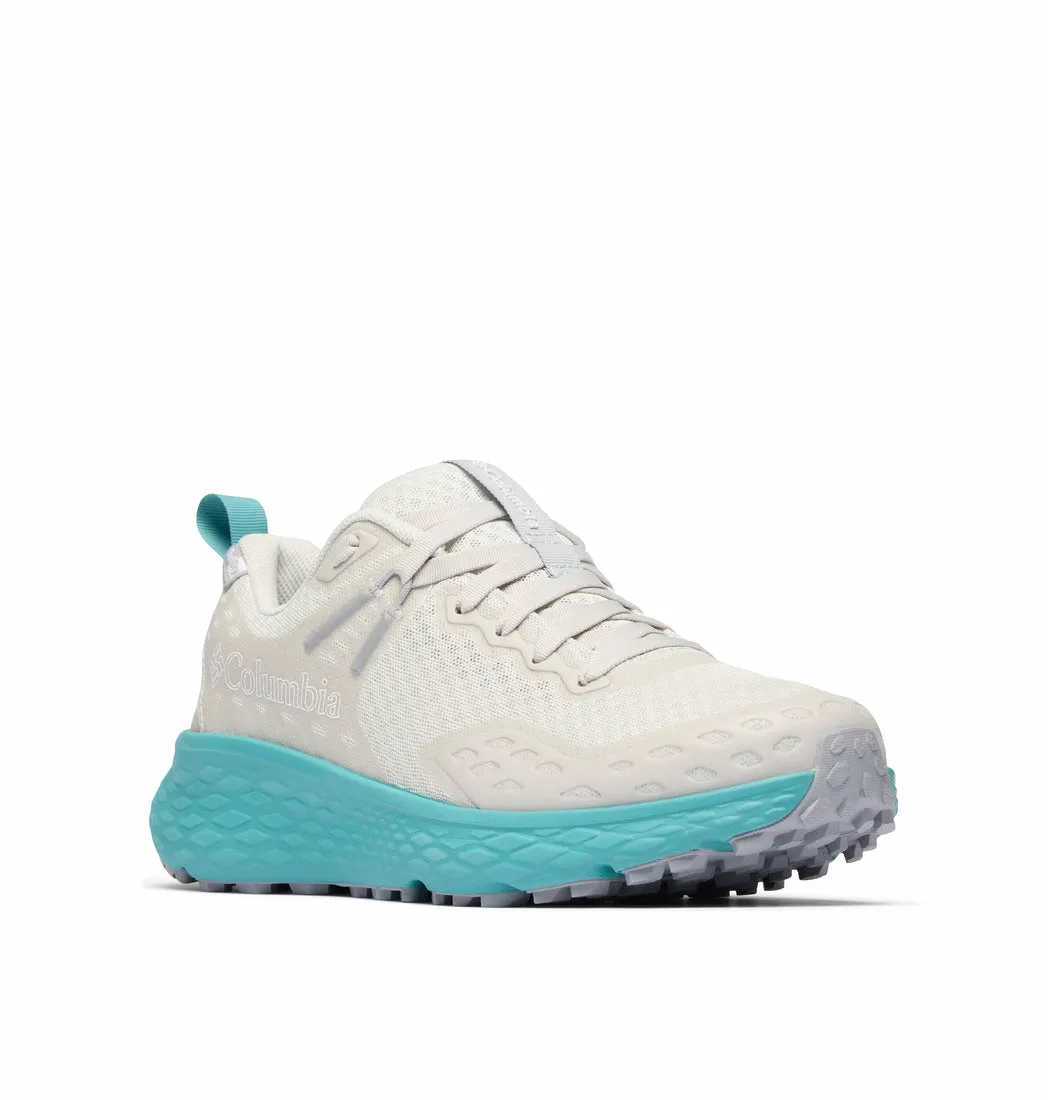 COLUMBIA - KONOS TRS OUTDRY-LACED WATERPROOF WALKING SHOE - GREY/GREEN