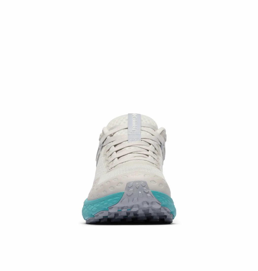 COLUMBIA - KONOS TRS OUTDRY-LACED WATERPROOF WALKING SHOE - GREY/GREEN