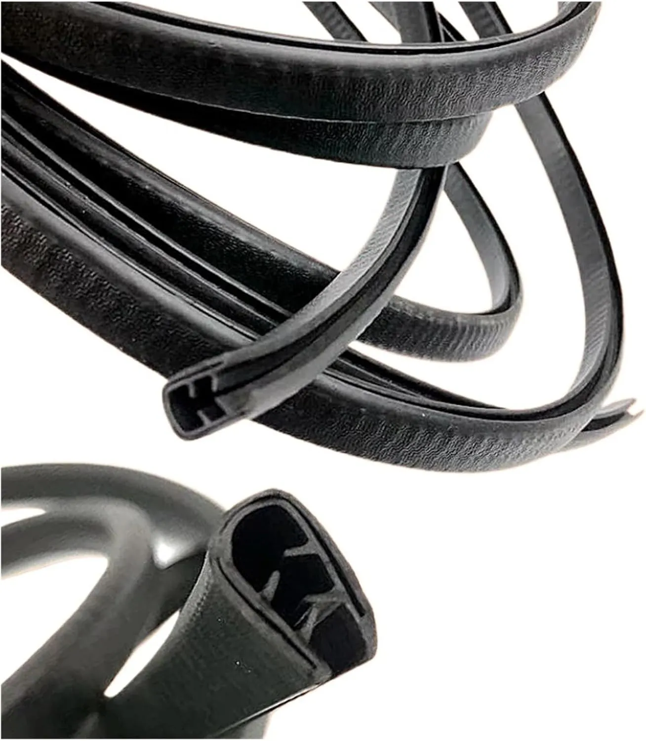 Compatible With Sany Sy 55 60 75 135 215 Excavator Accessories Cab Window Sliding Glass Running Slide Groove Rubber Strip(Type B 1 m)