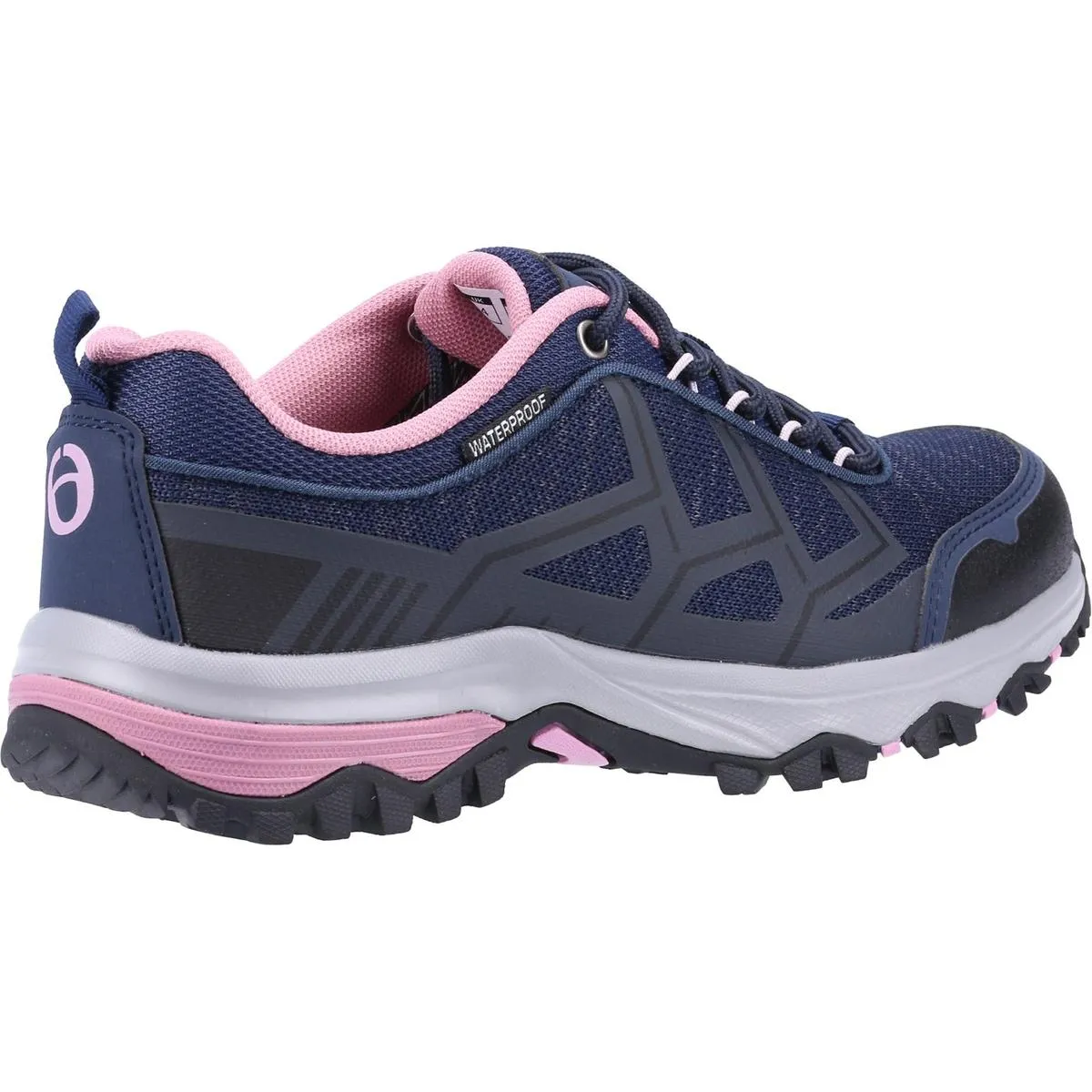 Cotswold Wychwood Low WP Walking Shoe Navy/Pink
