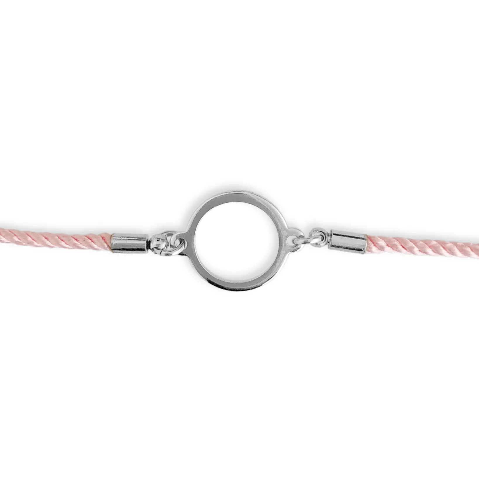 Customizable Round Photo Slide Bracelet