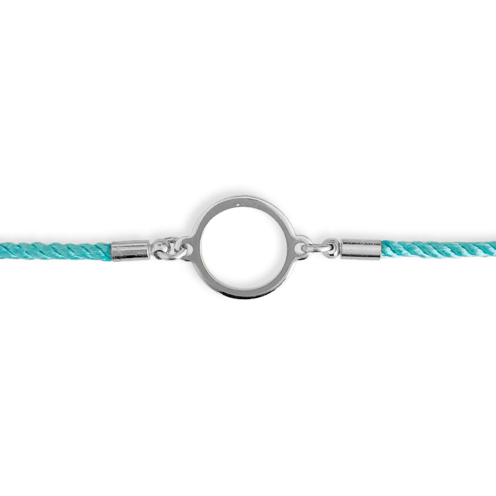 Customizable Round Photo Slide Bracelet