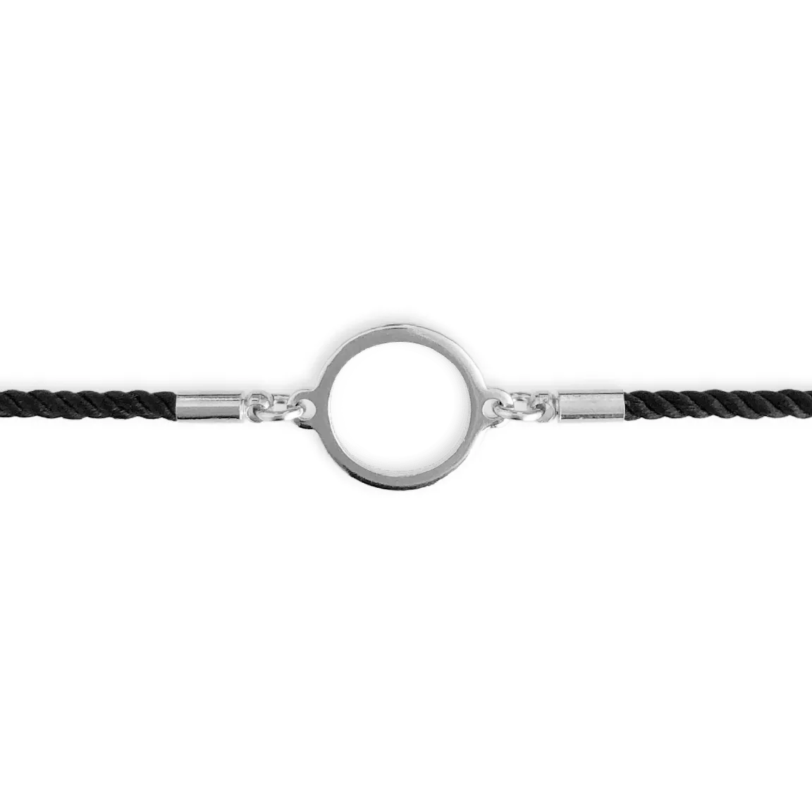 Customizable Round Photo Slide Bracelet